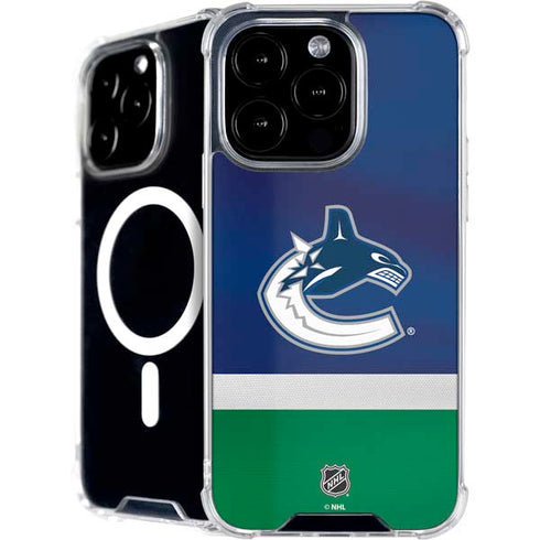 NHL Vancouver Canucks Jersey iPhone 16 Pro MagSafe Case